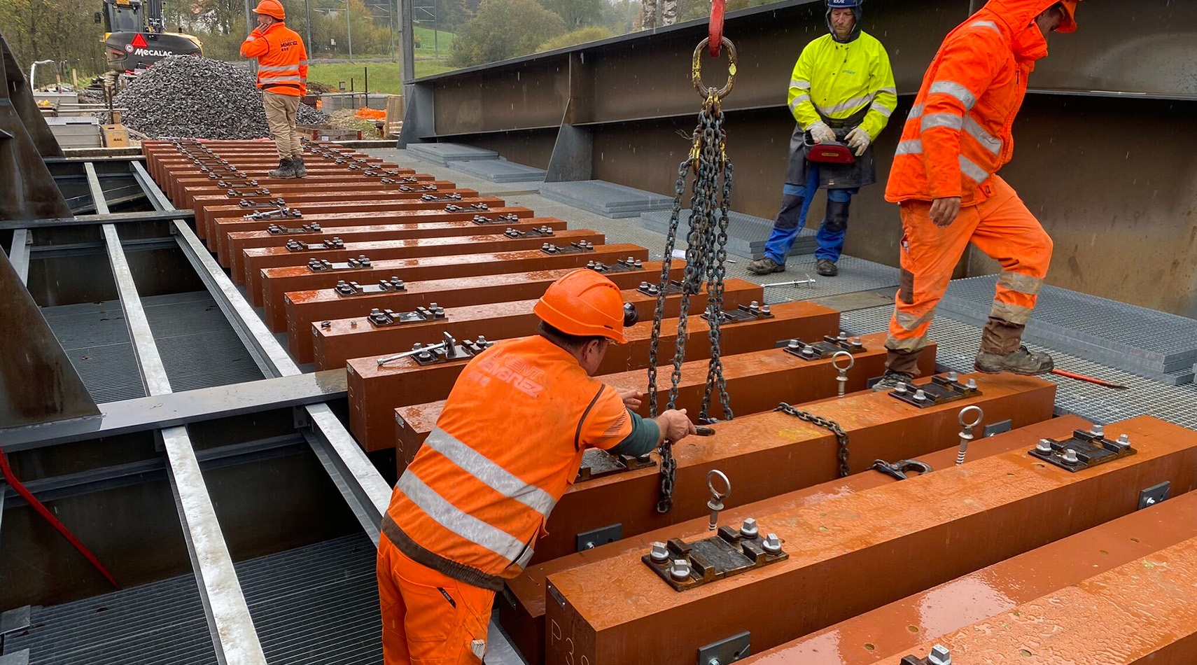 Renouvellement du pont de La Presta – Ligne 221 TransN